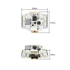 Stack Flywoo GOKU GN405 Nano HD 20A V3 ELRS 2.4GHz ICM42688P -Dashcam Magasin stack flywoo goku gn405 nano hd 20a v3 elrs 24ghz icm42688p 8