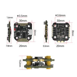 Stack SpeedyBee F405 Mini BLS 35A (20x20) ICM42688P -Dashcam Magasin stack speedybee f405 mini bls 35a 20x20 icm42688p 7