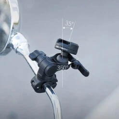 Support De Rétroviseur Moto PGY Pour Caméra D'action -Dashcam Magasin support de retroviseur moto pgy pour camera d action 3