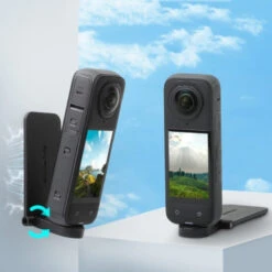 Support Multifonctionnel Magnétique Sunnylife Pour Caméra D'action -Dashcam Magasin support multifonctionnel magnetique sunnylife pour insta360 x4 5