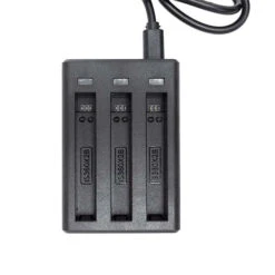 Triple Chargeur LCE Pour Insta360 One X2 -Dashcam Magasin triple chargeur telesin pour insta360 one x2 5