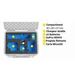 Valise B&W 1000 Pour GoPro 11 Valise B&W 1000 Pour GoPro -Dashcam Magasin valise bw 1000 pour gopro hero9 hero10 4