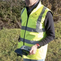 Veste De Sécurité Hiver En Polaire & Réversible Pour Télépilote -Dashcam Magasin veste de securite hiver en polaire reversible pour telepilote 1