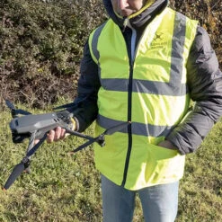 Veste De Sécurité Hiver En Polaire & Réversible Pour Télépilote -Dashcam Magasin veste de securite hiver en polaire reversible pour telepilote 2