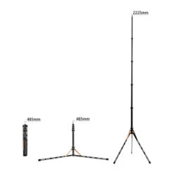 VR Stand Carbon - Trépied Pour Caméra VR 360° 9 VR Stand Carbon - Trépied Pour Caméra VR 360° -Dashcam Magasin vr stand carbon trepied pour camera vr 360 3